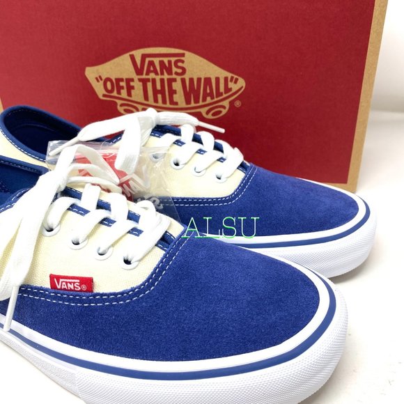 VANS Authentic Pro Low Top Stv Navy Canvas Casual Sneakers Mens Size VN0A34790QF - Picture 8 of 11